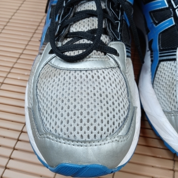Asics T716N Gel-Contend 4 Blue Mesh Lace-Up Running Shoes Men\'s US 14. 282pm main image 4